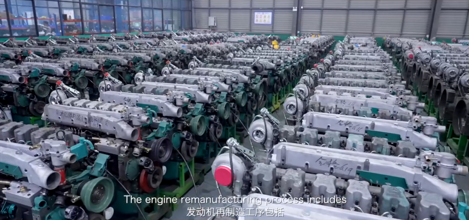 Reman Road Standard Dump Truck Remanufacturing Process 3 engine remanufacturing process
