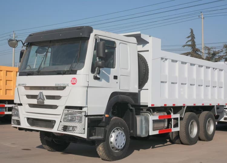 remanufactured Howo Dump Truck 371 6x4 
