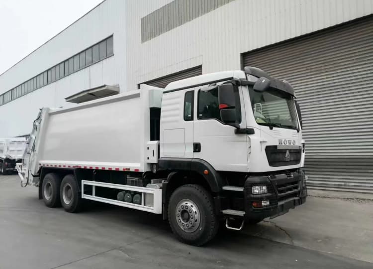 Remanufactured Special Truck Selection: Tanker/Mixer/Crane/Garbage Truck 4 reman howo tx garbage truck (7)
