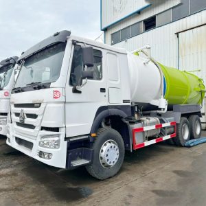 remanufactured 6×4 375hp 15cbm sewage suction truck