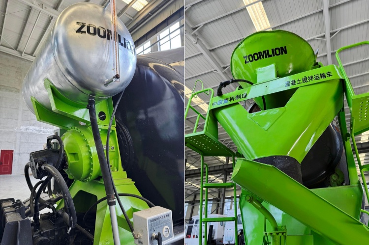 Remanufactured Mixer Truck Howo TX 12 Wheeler 6 remanufactured Howo TX 8X4 350 12 CBM concrete mixer truck (1)