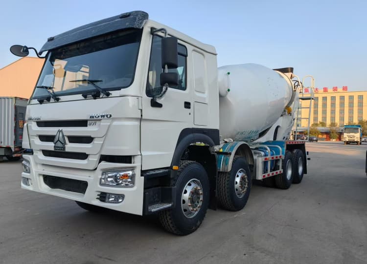 remanufactured howo 371 12 wheeler mixer truck (9)