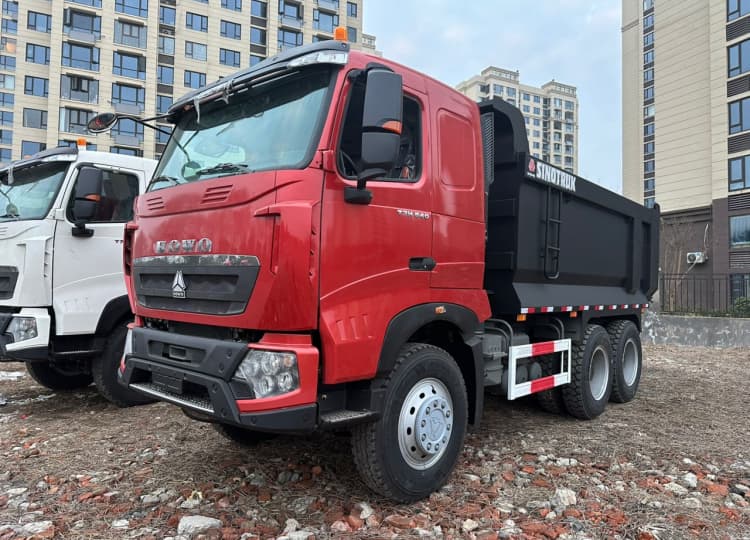 remanufactured howo t7 480 dump truck