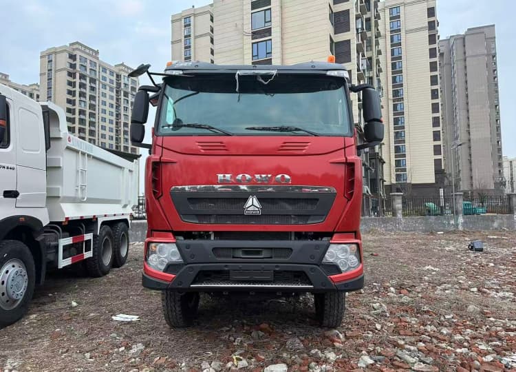 remanufactured howo t7 480 dump truck