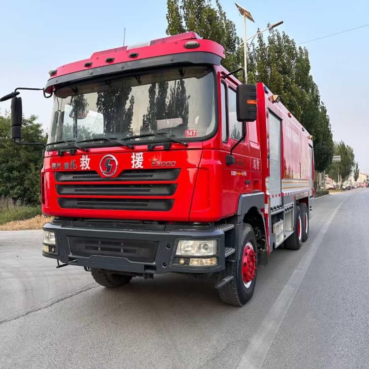 remanufactured shacman F3000 460hp fire truck