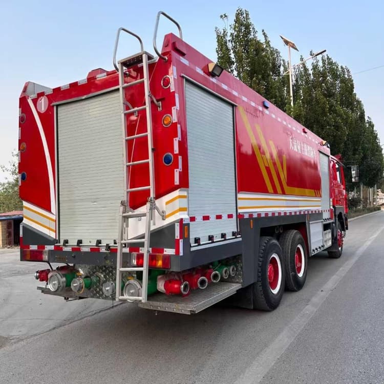 remanufactured shacman F3000 460hp fire truck