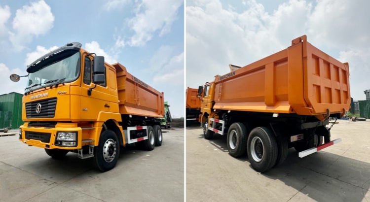 remanufactured shacman f2000 dump trucks