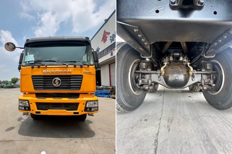 remanufactured shacman f2000 dump trucks