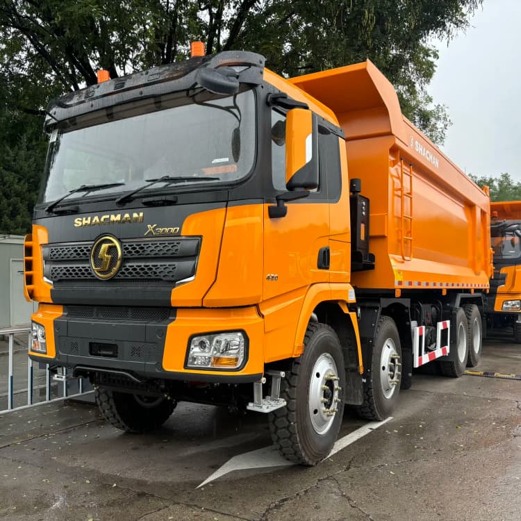 remanufactured shacman x3000 8×4 dump truck