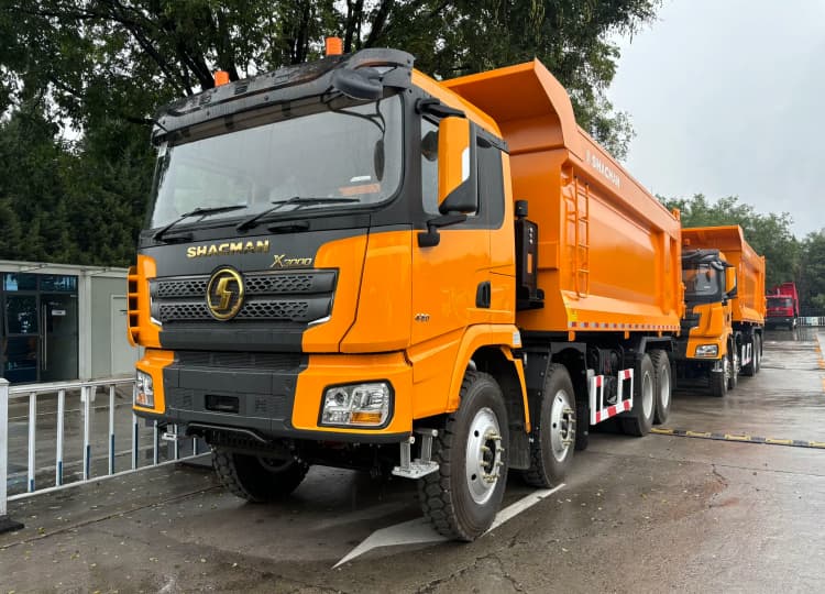 remanufactured shacman x3000 8×4 dump truck