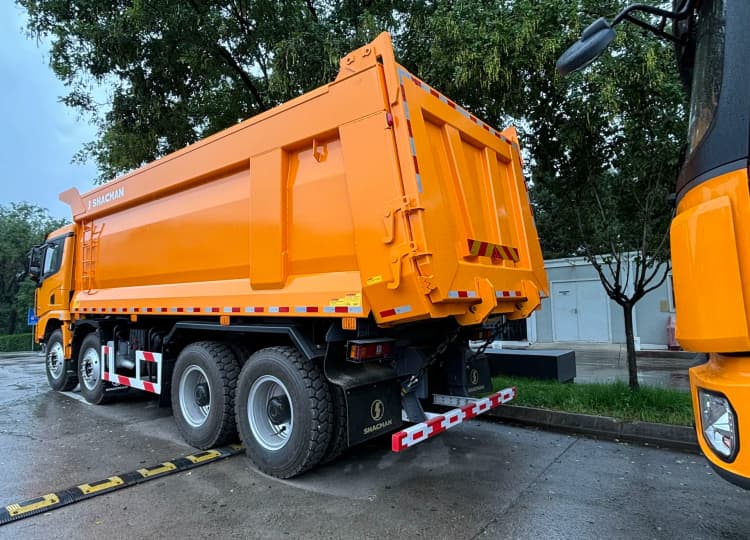 remanufactured shacman x3000 8×4 dump truck