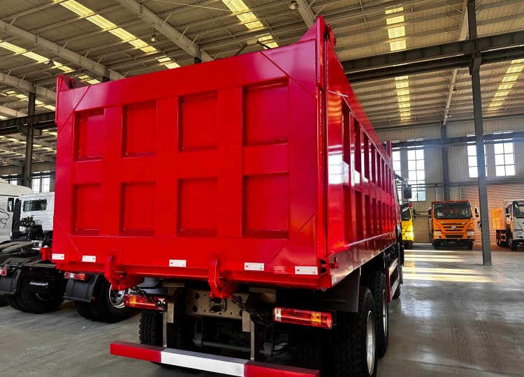 refurbished howo dump truck 