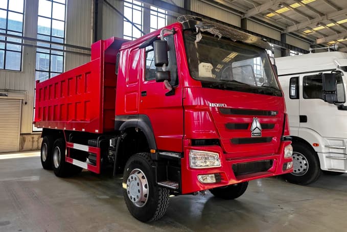 remanufactured howo dump truck