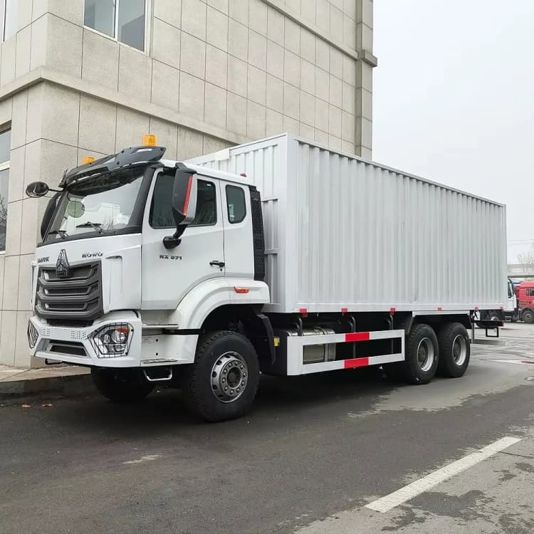 Reman Howo NX 371 Van Cargo Box Truck 6×4 2 reman van truck | reman cargo box truck