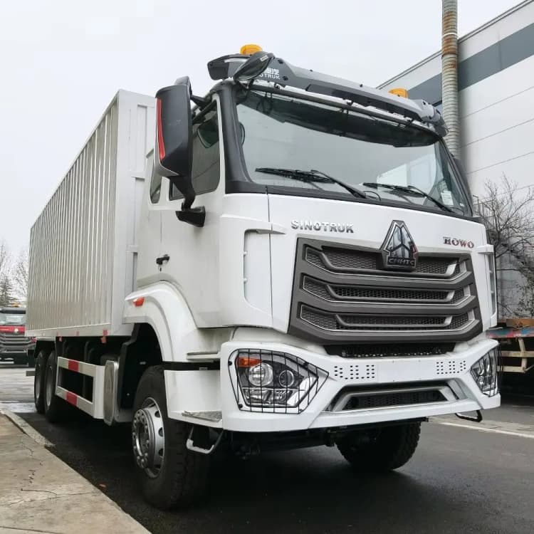 Reman Howo NX 371 Van Cargo Box Truck 6×4 3 reman van truck | reman cargo box truck