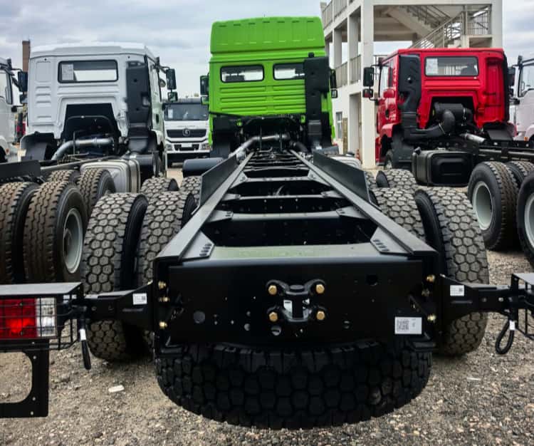 reman 8×4 chassis truck | reman shacman truck chassis