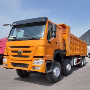 remanufactured howo 12 wheel tipper truck