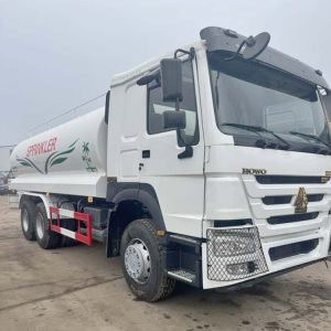 remanufactured howo 375 water tanker truck