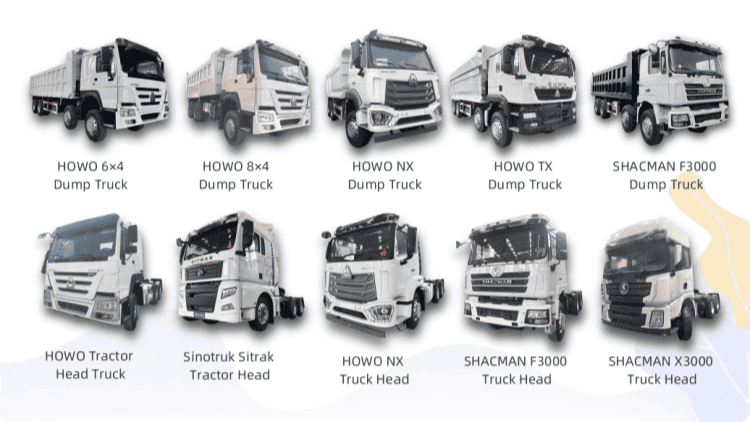 Reman Hohan Howo NX 371 6×4 Tractor Head 7 remanufactured trucks for sale